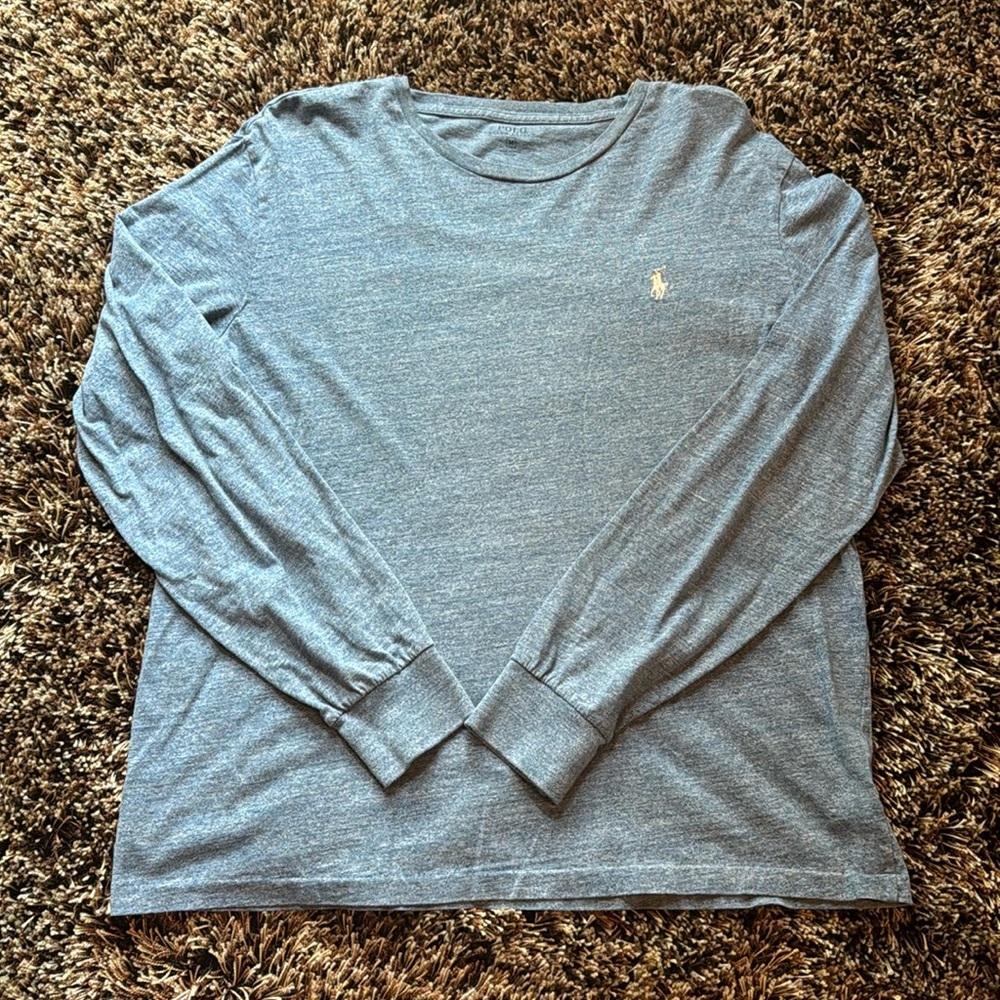 Polo Ralph Lauren Blue Cotten Long Sleeve. Men’s Medium.‎